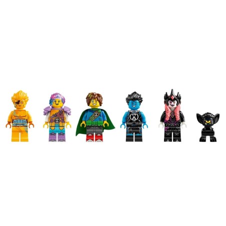 Set di Costruzioni Lego 71477 Dreamzzz The Sandman´s Tower Multicolore 723 Pezzi
