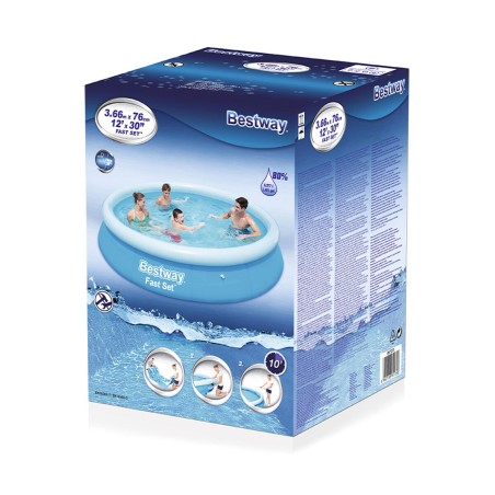 Bestway Piscina Gonfiabile Adulto 366x76 cm Giardino 57273