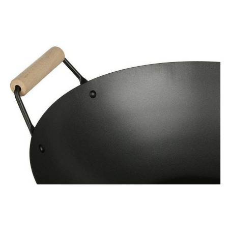 Padella Wok Secret de Gourmet Nero Acciaio inossidabile Ø 35 cm