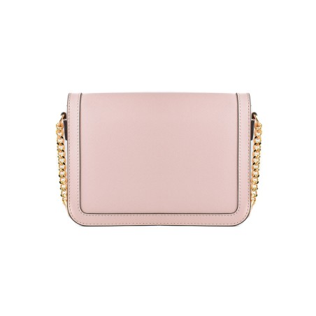 Borsa a Tracolla Michael Kors Leida Rosa 23 x 17 x 6 cm