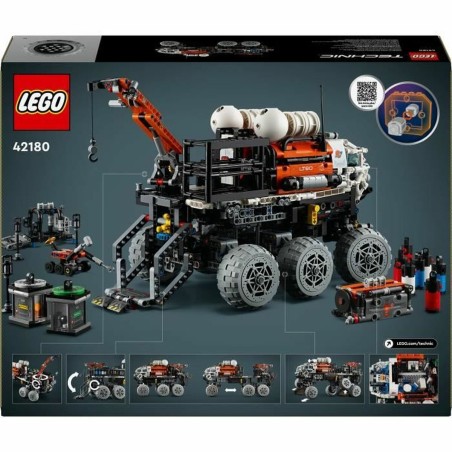 Set di Costruzioni Lego Technic 42180 Mars Manned Exploration Rover Multicolore 1599 Pezzi