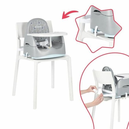 Seggiolone Badabulle Sitzerhöhung 15 kg Bianco/Grigio