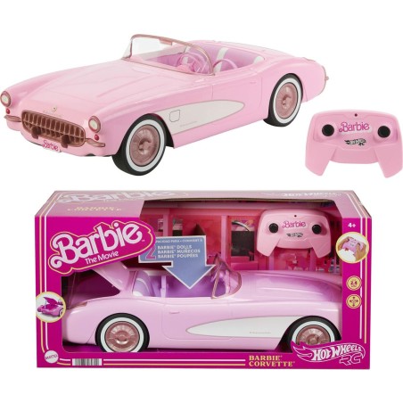 Veicolo Barbie The Movie Hot Wheels RC Corvette