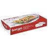 Vassoio con coperchio Pasabahce Borcam Trasparente Vetro Borosilicato 1,9 L (4 Unità)