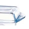 Vassoio con coperchio Pasabahce Borcam Trasparente Vetro Borosilicato 1,9 L (4 Unità)