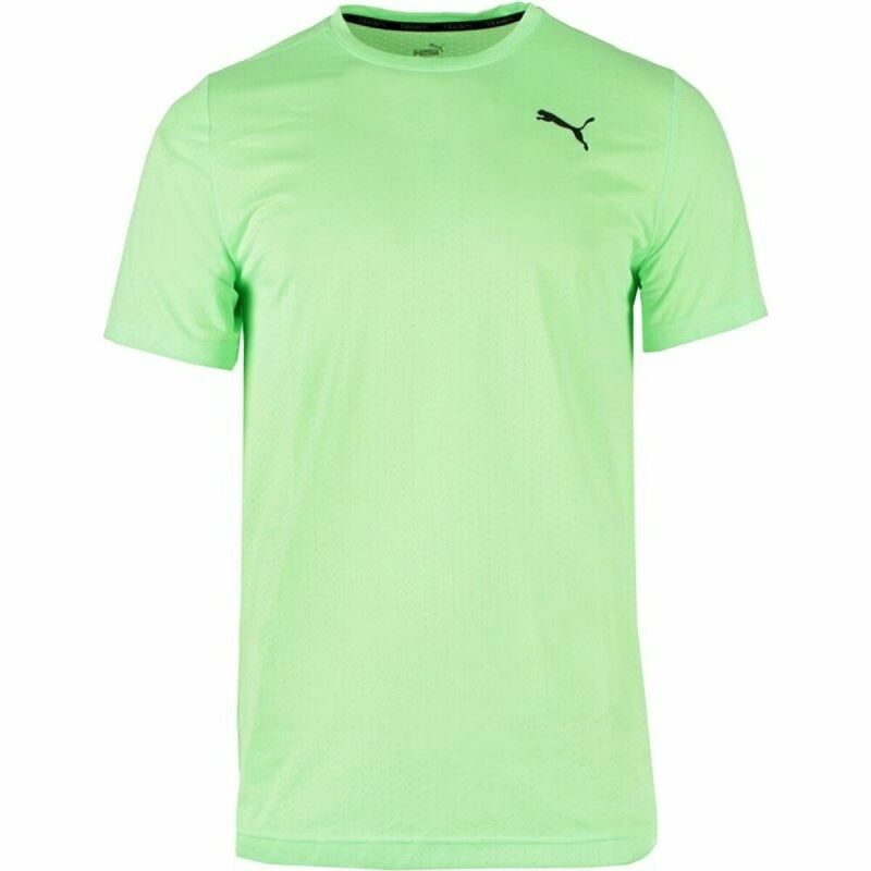 Maglia a Maniche Corte Uomo Puma Train Fav Blaster Fizzy Verde Verde limone Maglia a Maniche Corte Uomo Puma Train Fav Blaster Fizzy Verde Verde limone