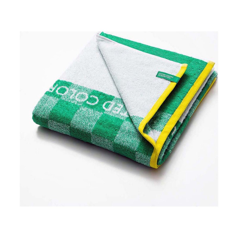 Telo da Mare Benetton BE148 140 x 170 cm Verde Telo da Mare Benetton BE148 140 x 170 cm Verde