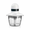 Tritatutto BOSCH MMR08A1 Bianco Antracite Acciaio inossidabile 400 W 800 ml 19,5 x 2,5 x 19,5 cm