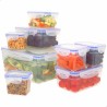 Set di Contenitori da Cucina Ermetici Impilabili Max Home 27 x 12 x 20 cm 6 Unità