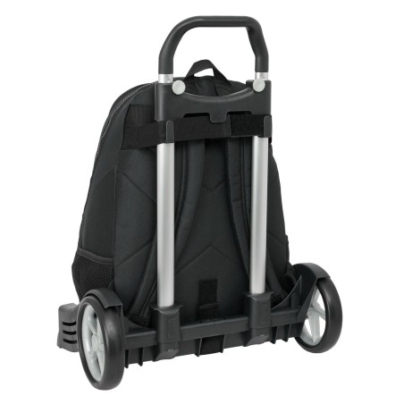 Trolley per la Scuola Munich Topo Nero 32 x 44 x 16 cm