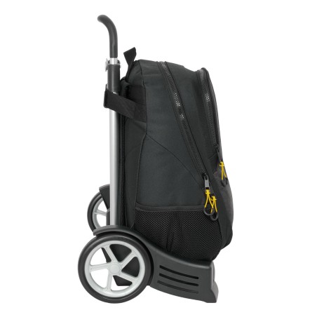 Trolley per la Scuola Munich Topo Nero 32 x 44 x 16 cm