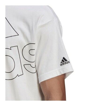 Maglia a Maniche Corte Uomo Adidas Giant Logo Bianco