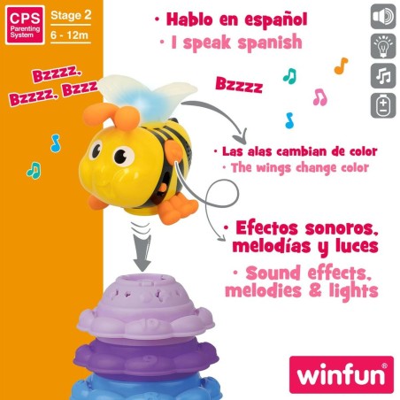 Blocchi Impilabili Winfun Ape 13 x 35,5 x 13 cm 2 Unità