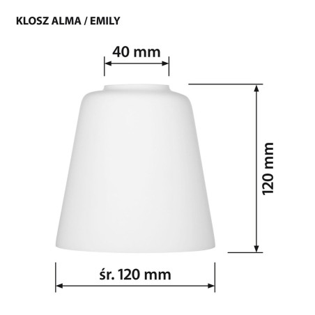Lampada da Parete Activejet AJE-ALMA 1P