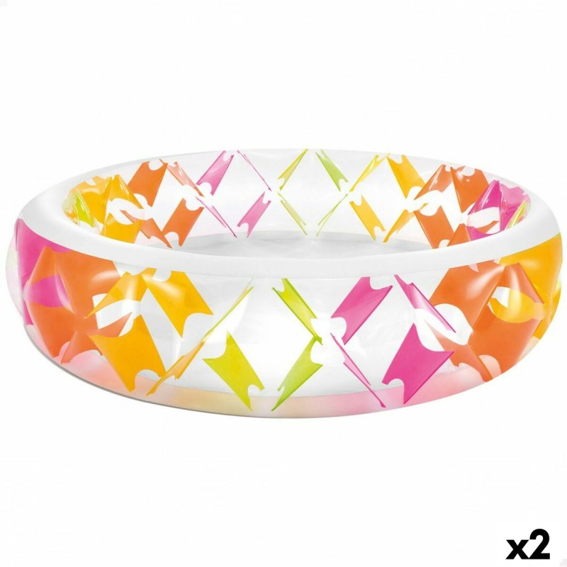 Piscina Gonfiabile Intex 840 L 229 x 56 x 229 cm (2 Unità) Piscina Gonfiabile Intex 840 L 229 x 56 x 229 cm (2 Unità)