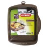 Pirofila da Forno Pyrex Asimetria Rettangolare Metallo 30 x 24 cm (6 Unità)