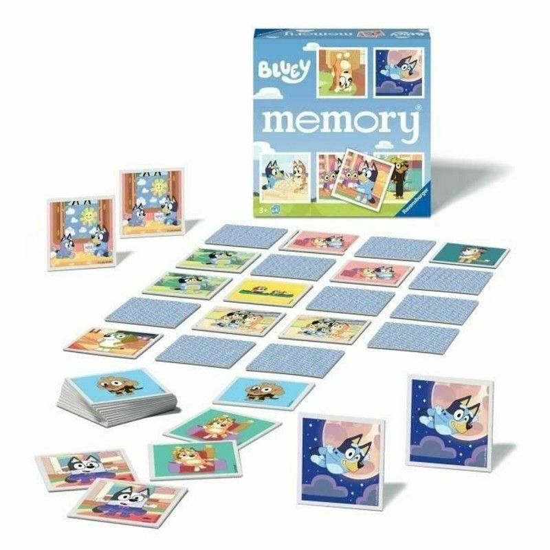 Gioco da Tavolo Ravensburger Grand memory® Bluey Gioco da Tavolo Ravensburger Grand memory® Bluey
