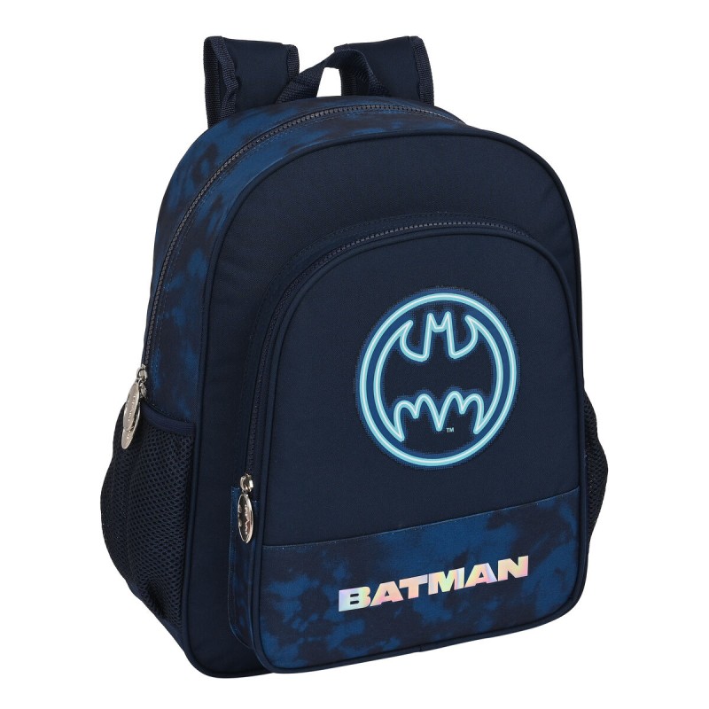 Zaino Scuola Batman Legendary Blu Marino 32 X 38 X 12 cm Zaino Scuola Batman Legendary Blu Marino 32 X 38 X 12 cm
