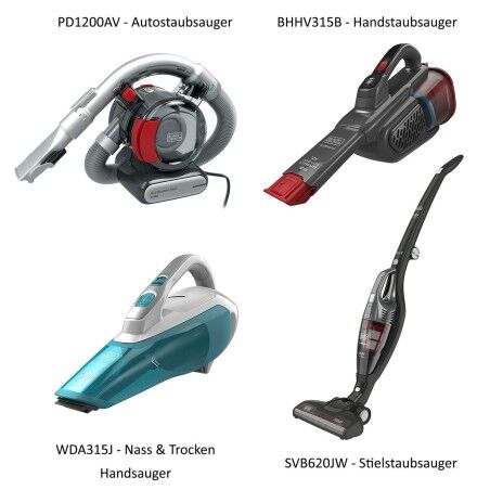 Aspirapolvere Ciclonico Black & Decker PD1200AV 12,5 W 560 ml