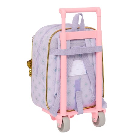 Trolley per la Scuola Wish Lilla 22 x 27 x 10 cm