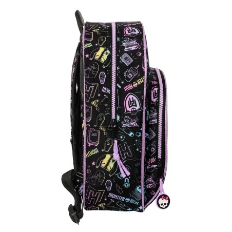 Zaino per Bambini Monster High Nero 28 x 34 x 10 cm