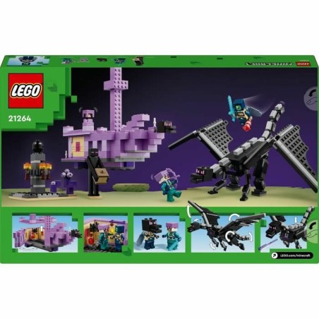Set di Costruzioni Lego Ender Dragon & Ship Multicolore