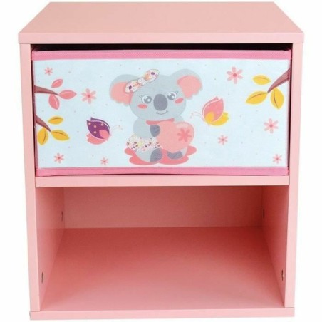 Comodino Fun House CALLY MIMI KOALA Rosa 36 x 33 x 30 cm