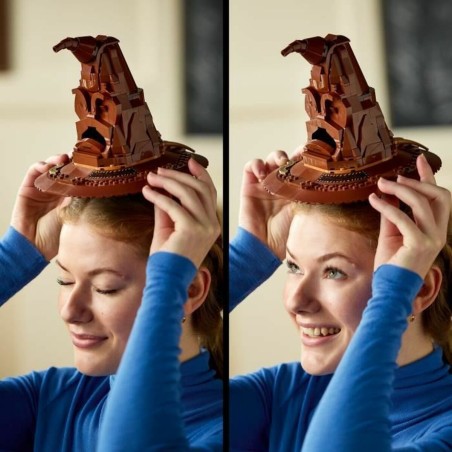 Set di Costruzioni Lego Harry Potter 76429 The Sorting Hat that Talks Multicolore