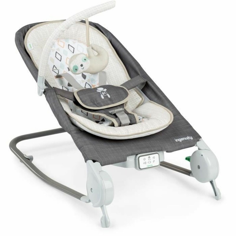Amaca per Neonati Ingenuity Happy Belly Grigio