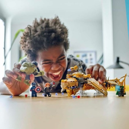 Set di Costruzioni Lego Marvel 76290 Avengers Leviathan Set 347 Pezzi