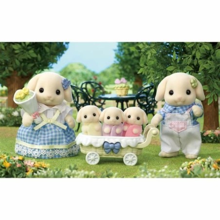Accessori per Casa delle Bambole Sylvanian Families 5735 Flora Rabbit family