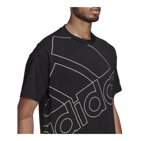 Maglia a Maniche Corte Uomo Adidas Giant Logo Nero