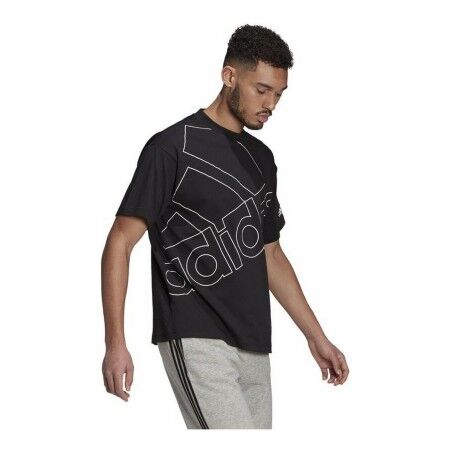 Maglia a Maniche Corte Uomo Adidas Giant Logo Nero
