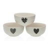 Ciotola Versa NATHALIE  Gres 13 x 6,4 x 13 cm Cuore