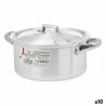 Casseruola con coperchio Kinvara 100004 Argentato (10 Unità)