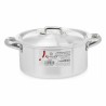 Casseruola con coperchio Kinvara 100004 Argentato (10 Unità)