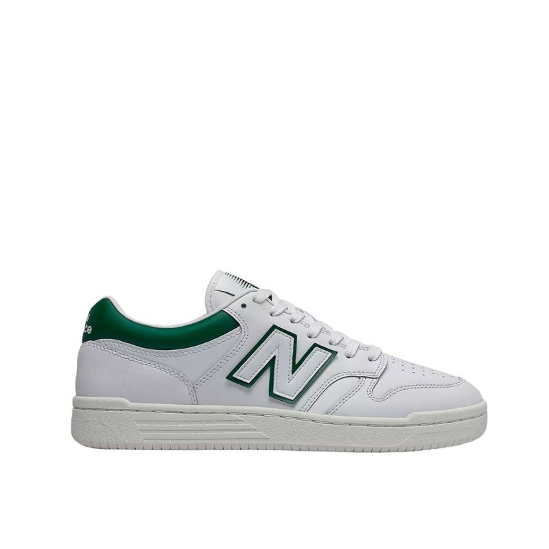 Scarpe da Tennis Casual Uomo New Balance BB480LV1 Bianco