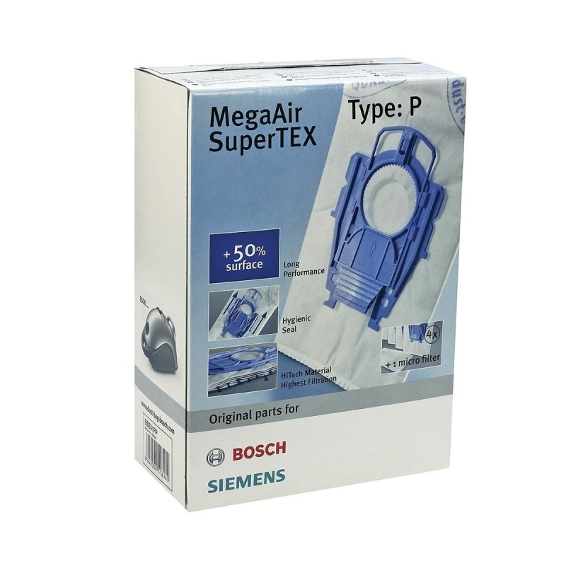 Sacchetto di Ricambio per Aspirapolvere BOSCH W7-52326S Sacchetto di Ricambio per Aspirapolvere BOSCH W7-52326S