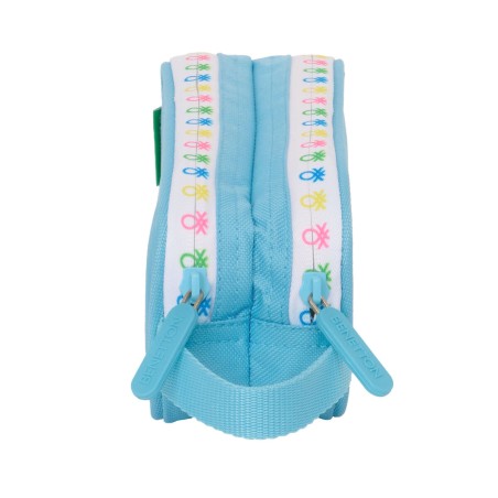 Portaoggetti Doppio Benetton Spring Blu cielo 21 x 8 x 6 cm