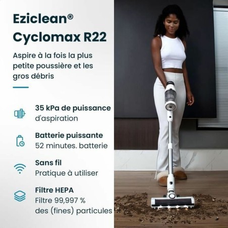 Scopa Elettrica EZIclean 500 W 150 W