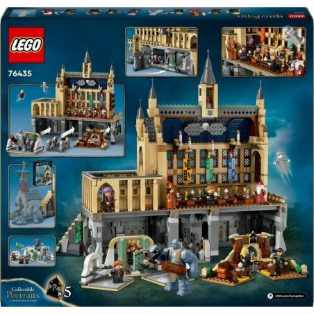 Set di Costruzioni Lego 76435 Hogwarts Castle: Great Hall Multicolore 1732 Pezzi