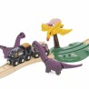 Tren con il circuito Brio Aventure Dinosaure