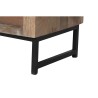 Credenza Home ESPRIT Marrone Nero Argentato Naturale Legno di mango Specchio 80 x 38 x 80 cm