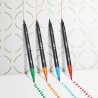 Set di Pennarelli Bic Intensity Dual Tip Multicolore 6 Pezzi