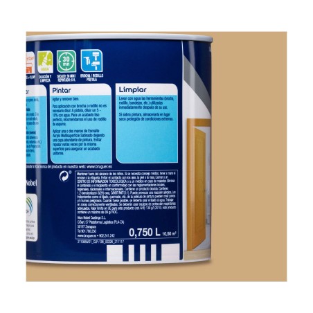 Vernice Bruguer 5161509 750 ml Smalto per finiture