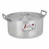 Casseruola con coperchio Kinvara 100008 Argentato 6,5 L 35 x 16 x 28 cm (6 Unità)