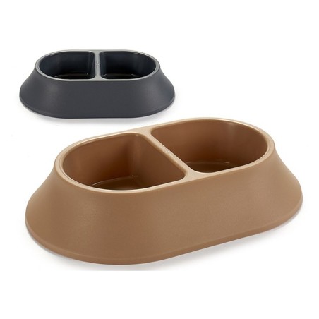 Ciotola per animali domestici Mascow 1270 Plastica 34,5 x 7 x 22,5 cm (24 Unità)