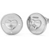 Orecchini Donna Guess JUBE01446JWRHT-U Metallo