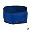Collare per Cani Mascow TOY0417-L Azzurro Nero Poliestere PVC Gel 8 x 1 x 66 cm Refrigerante (4 Unità)