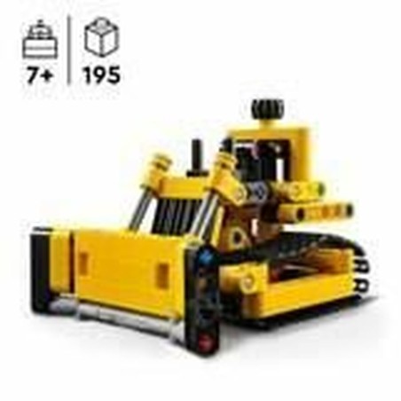 Set di Costruzioni Lego 42163 Heavy- Duty Bulldozer Multicolore